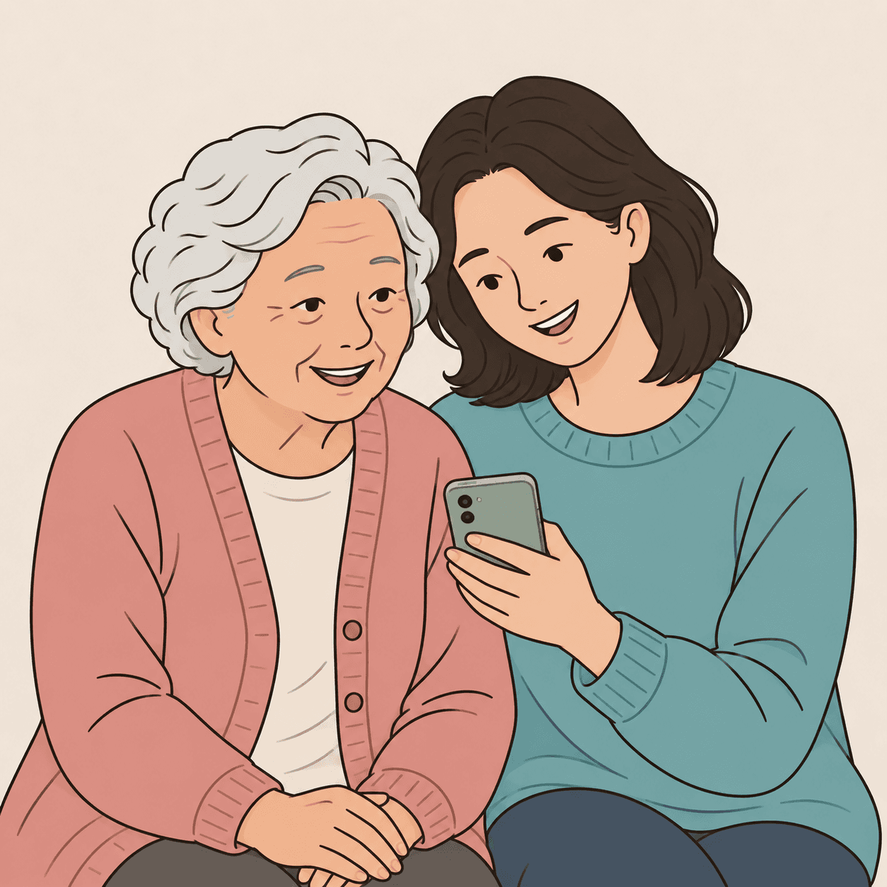 가족과 나눠요 — 기록, 정리, 공유로 이어지는 소담 사용 흐름