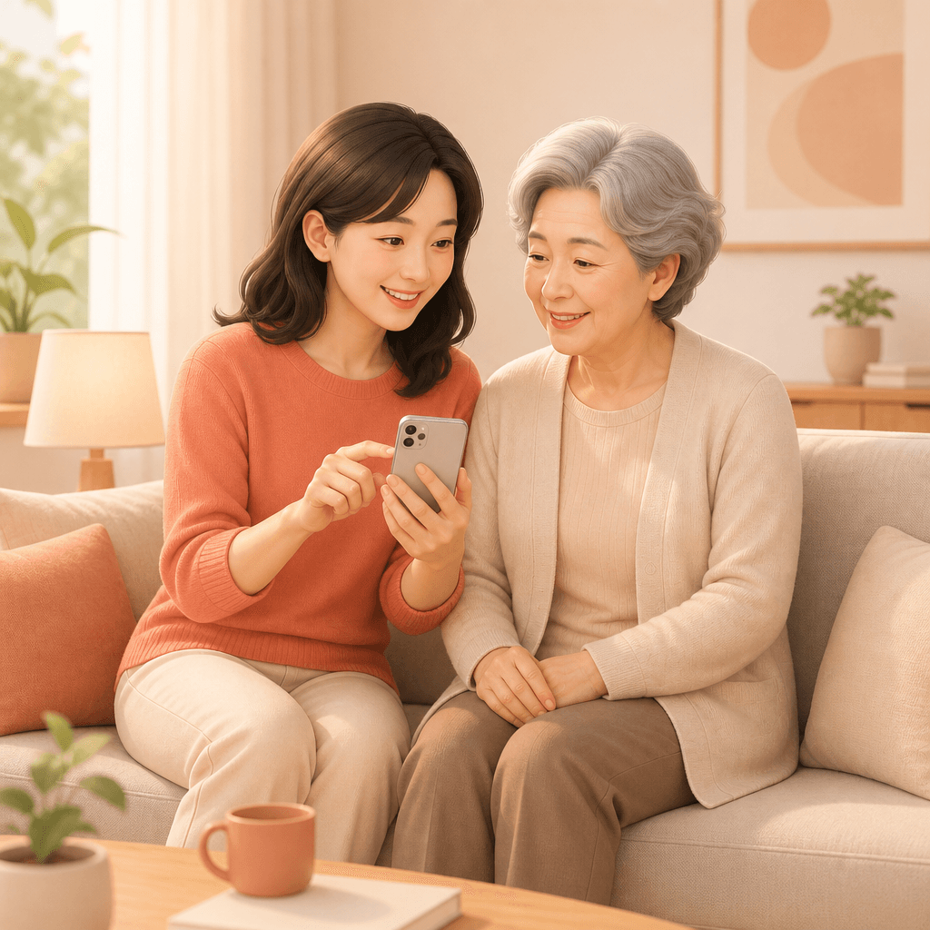가족과 나눠요 — 기록, 정리, 공유로 이어지는 소담 사용 흐름